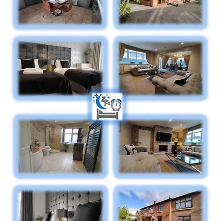 Sirius House - Sleeps 7, Driveway, Garden Villa Crewe Bagian luar foto